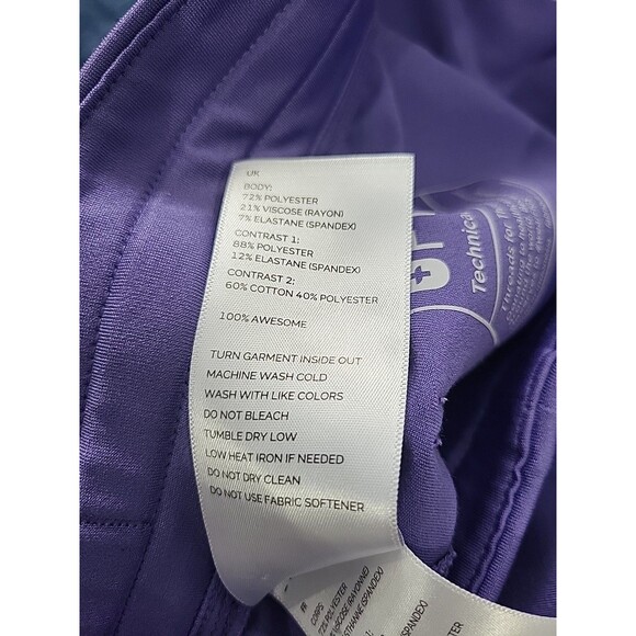 Figs Zamora joggers scrub pants in color amethyst purple size XS Petite length - Picture 14 of 14
